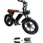 OUXI V8 3.0 - Spacegrijs - Bruin Zadel