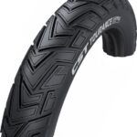 Close-up profiel van CST Tourance fatbike band met regenafvoer