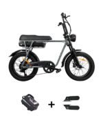 EB2 Fatbike Nardo Grey met aluminium frame, 18Ah accu en hydraulische schijfremmen
