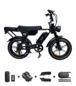 OUXI V8 Max fatbike met dubbele accu inclusief graties accesoires