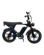OUXI V8 Pro fatbike zwart – elektrische fatbike met brede banden