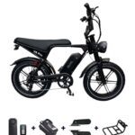 OUXI V8 Pro fatbike inclusief de gratis inbegrepen onderdelen