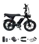 OUXI V8 Pro fatbike inclusief de gratis inbegrepen onderdelen