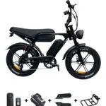 OUXI V8 Pro Max met accessoires – voorrekje, voetsteunen en telefoontas