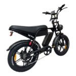 OUXI V8 Pro Max fatbike zwart – elektrische fatbike met dubbele accu