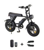 OUXI C80 Mini Fatbike - Zwart