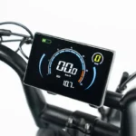 Display van de OUXI C80 Mini elektrische fatbike grijs