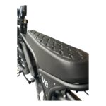 Achterzitje en voetsteunen op de OUXI V8