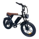 Voorvering van de OUXI V8 Bruin Zadel elektrische fatbike