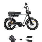 EB2 PRO Fatbike Zwart met krachtsensor, 18Ah accu, aluminium frame en hydraulische schijfremmen