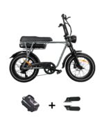 EB2 PRO Fatbike Zwart met krachtsensor, 18Ah accu, aluminium frame en hydraulische schijfremmen