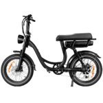 zij aanzicht van de EB8 pro fatbike met lage instap.