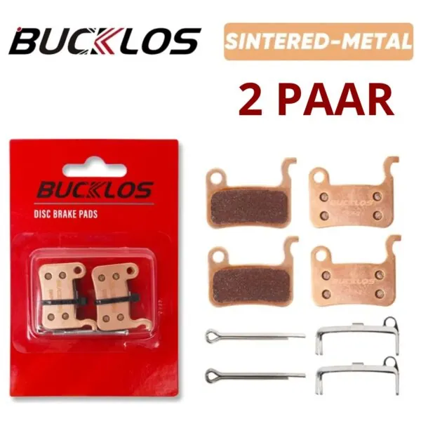 Gesinterde fatbike remblokken – geschikt voor Zoom hydraulische remmen