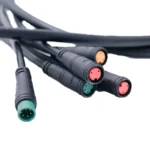 Kabelboom OUXI fatbike – detailweergave connectoren