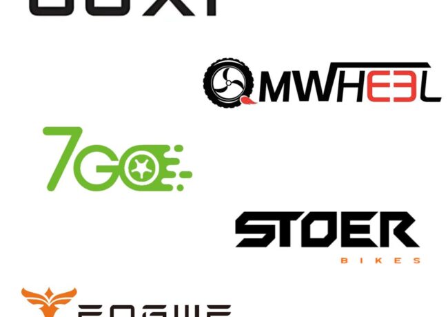 Logo's van de populairste Fatbike Merken in Nederland.