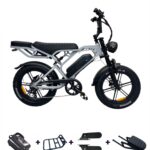 V20 PRO Fatbike nardo grijs met gratis inbegrepen accesoires