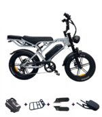 V20 PRO Fatbike nardo grijs met gratis inbegrepen accesoires
