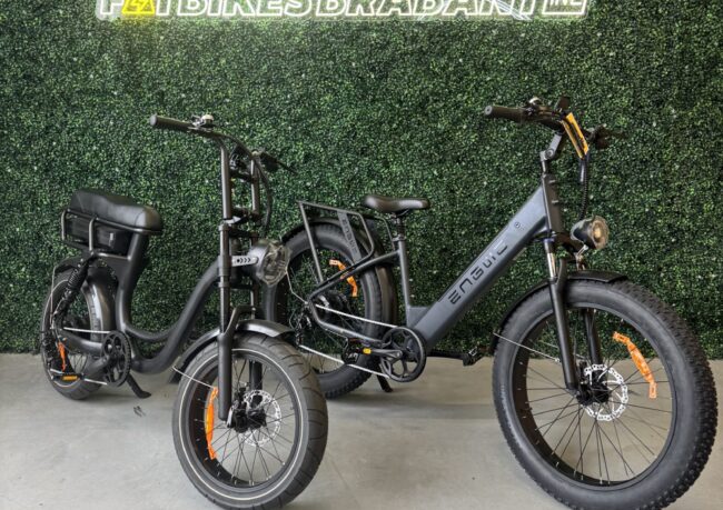 Dames fatbike met lage instap – stijlvolle elektrische fatbike voor comfortabel fietsen