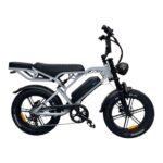 QMWHEEL V20 Pro elektrische fatbike Nardo Grey zijaanzicht