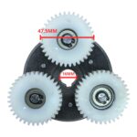 Fatbike tandwiel voor grote motor met afmetingen