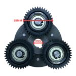 Kunststof fatbike tandwiel kleine motor