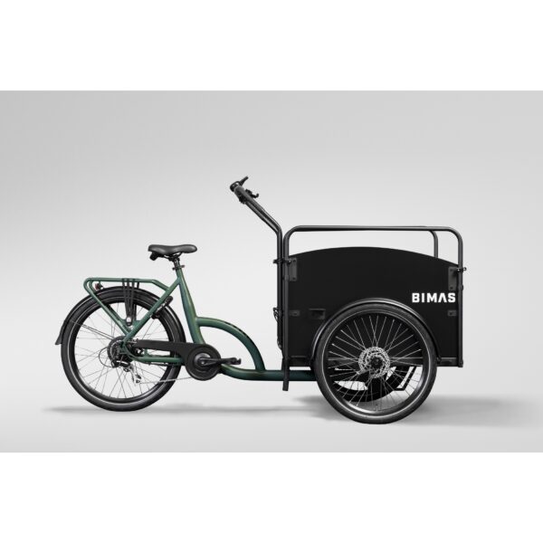 Zijaanzicht van de Bimas eCargo 3.3 Economy