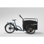 Zijaanzicht van de Bimas eCargo 3.3 Economy Performance Blue