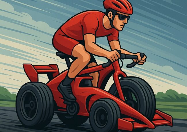 Fatbike rijden op de openbare weg met maximale snelheid 25 km/u