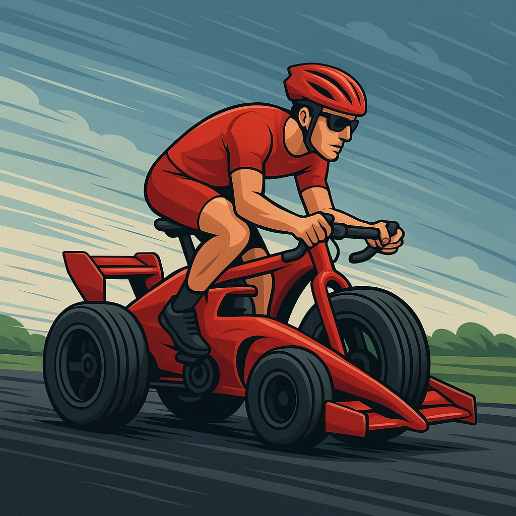 Fatbike rijden op de openbare weg met maximale snelheid 25 km/u