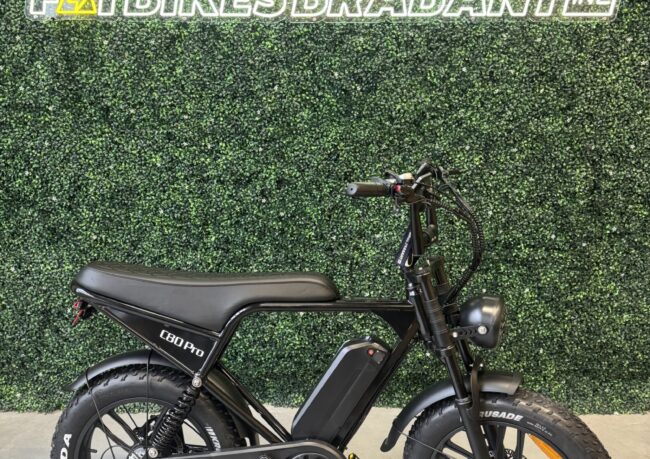 OUXI V8 Pro Fatbike review – model met dubbele vering, hydraulische remmen en groot zadel van Fatbikes Brabant