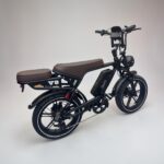 OUXI V8 Ultra bruin zadel van schuin achteren