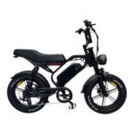 Zijaanzicht van de QMWHEEL S20 PRO elektrische fatbike