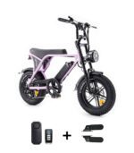 OUXI C80 Mini fatbike roze inclusief gratis accessoires deal