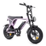 OUXI C80 Mini fatbike schuin vooraanzicht