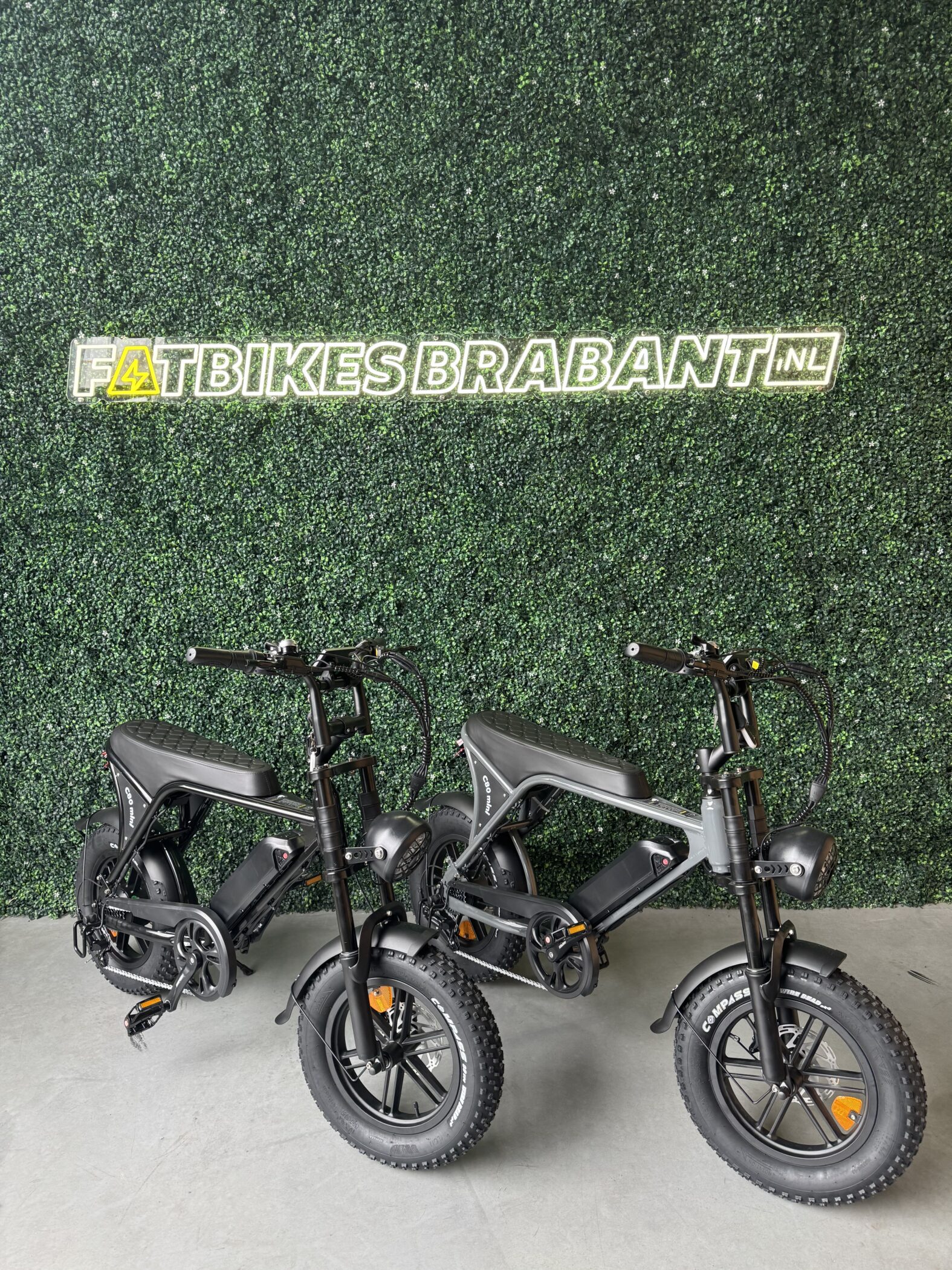 OUXI C80 Mini mini fatbike met hydraulische remmen en ingebouwd alarm