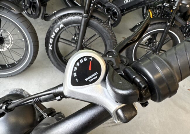 fatbike versnelling probleem derailleur schakelt niet goed