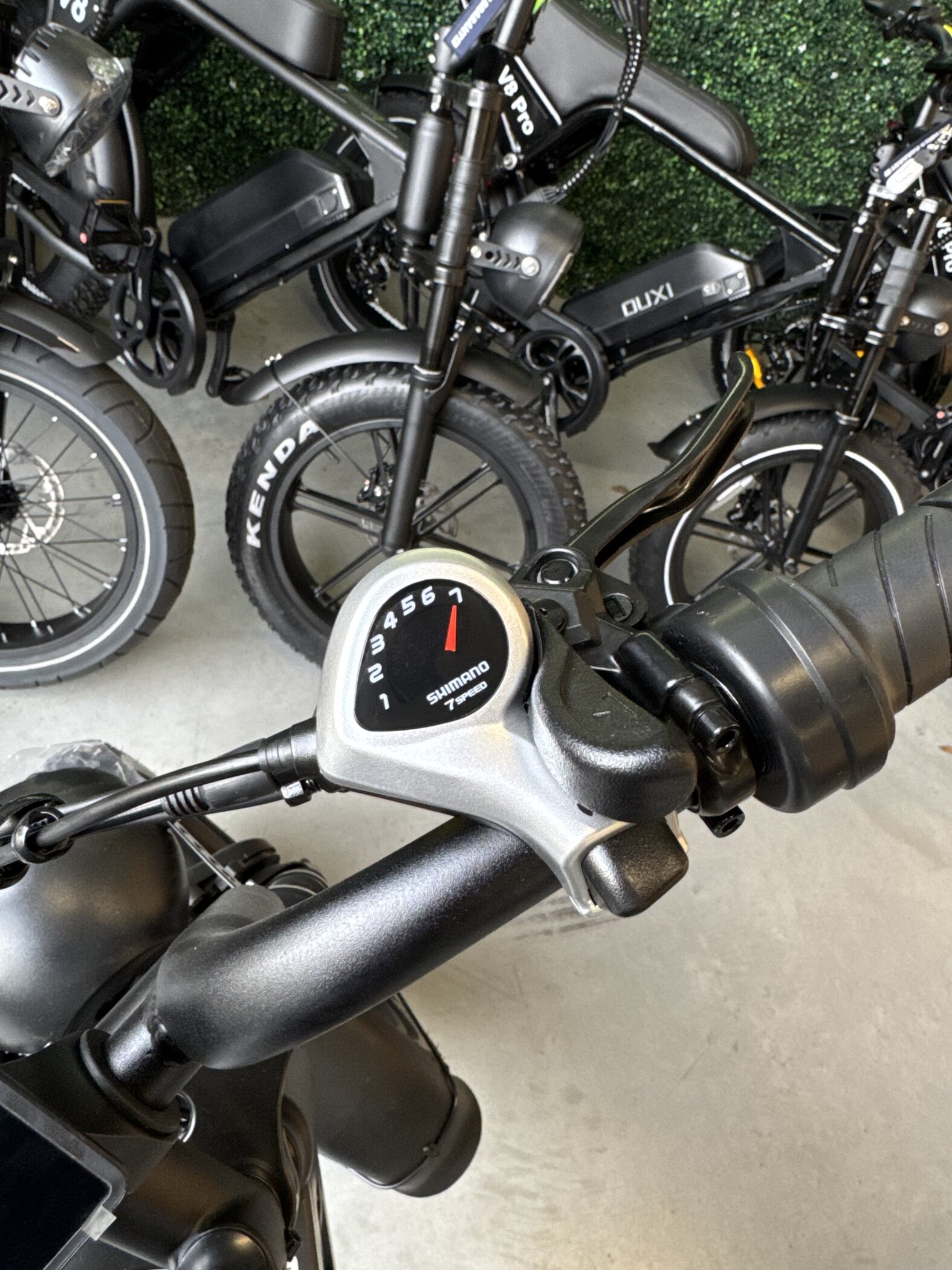 fatbike versnelling probleem derailleur schakelt niet goed