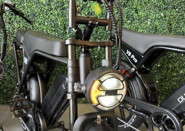 fatbike verlichting verplicht Nederland koplamp en achterlicht voorbeeld