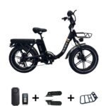 OUXI Q11 opvouwbare fatbike inclusief gratis accesoires