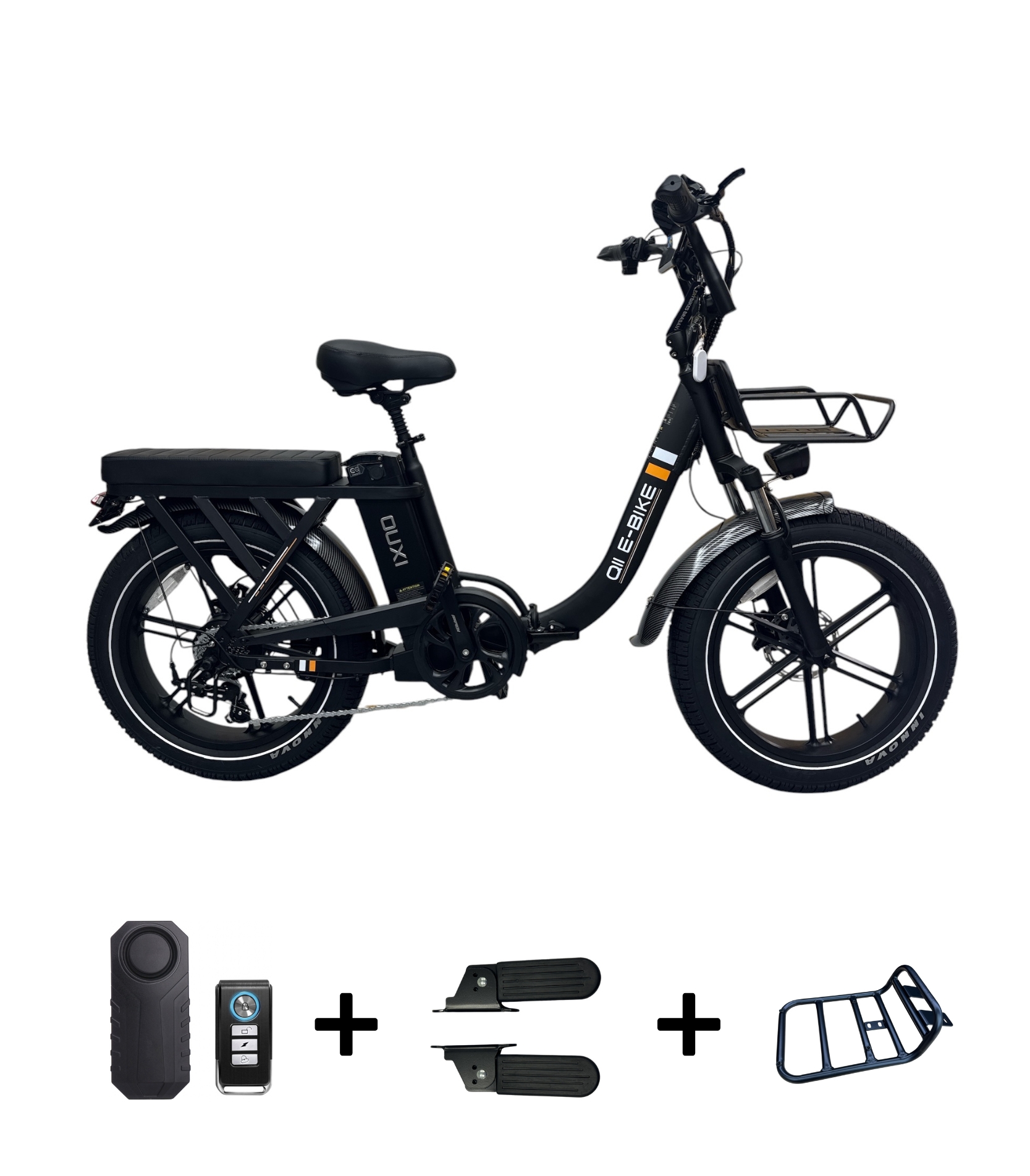 OUXI-Q11-Opvouwbare-Fatbike-Deal OUXI Q11 opvouwbare fatbike inclusief gratis accesoires