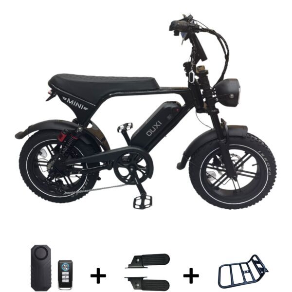 OUXI V8 Ultra Mini fatbike met gratis accesoires