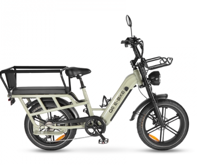 OUXI Q10 longtail fatbike zijaanzicht