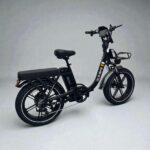 OUXI Q11 vouwfiets fatbike van achteren