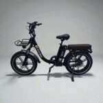 OUXI Q11 vouwfiets fatbike zij aanzicht