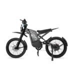 Zij aanzicht van de OUXI GT2000 Grijs skinnybike