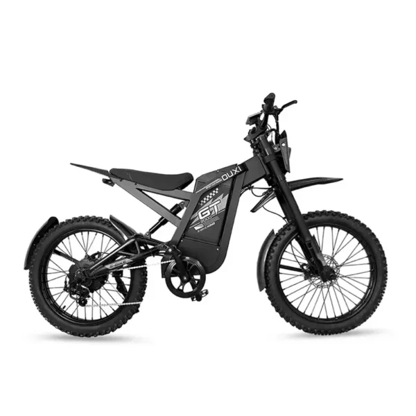 Zij aanzicht van de OUXI GT2000 Grijs