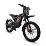 Zijkant van de OUXI GT2000 oranje skinnybike