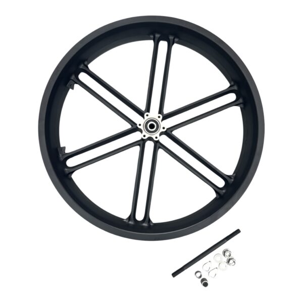 Fatbike voorvelg 20 inch zwart geschikt voor OUXI en QMWHEEL fatbikes