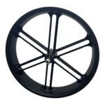 Zwart 10-spaaks fatbike voorwiel van 20 inch als vervangende voorvelg