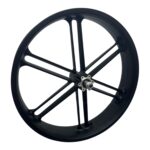 Vervangende 20 inch voorvelg voor OUXI fatbike met zwarte afwerking